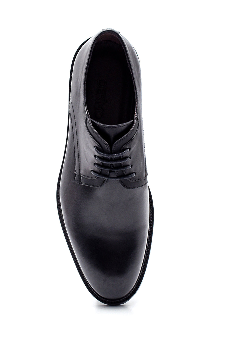 Men's Black Leather Casual Shoes