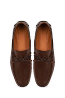 Men's Brown Leather Casual Loafer | Derimod