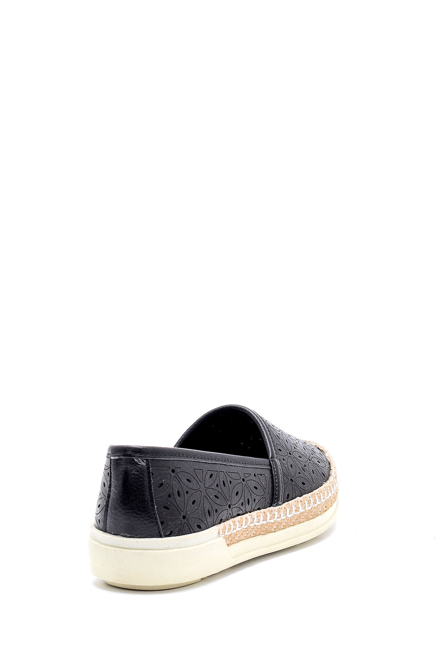 Women's Straw Detailed Shoes