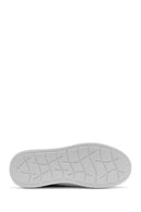 Men's Black Lace-Up Thick Sole Sneaker | Derimod