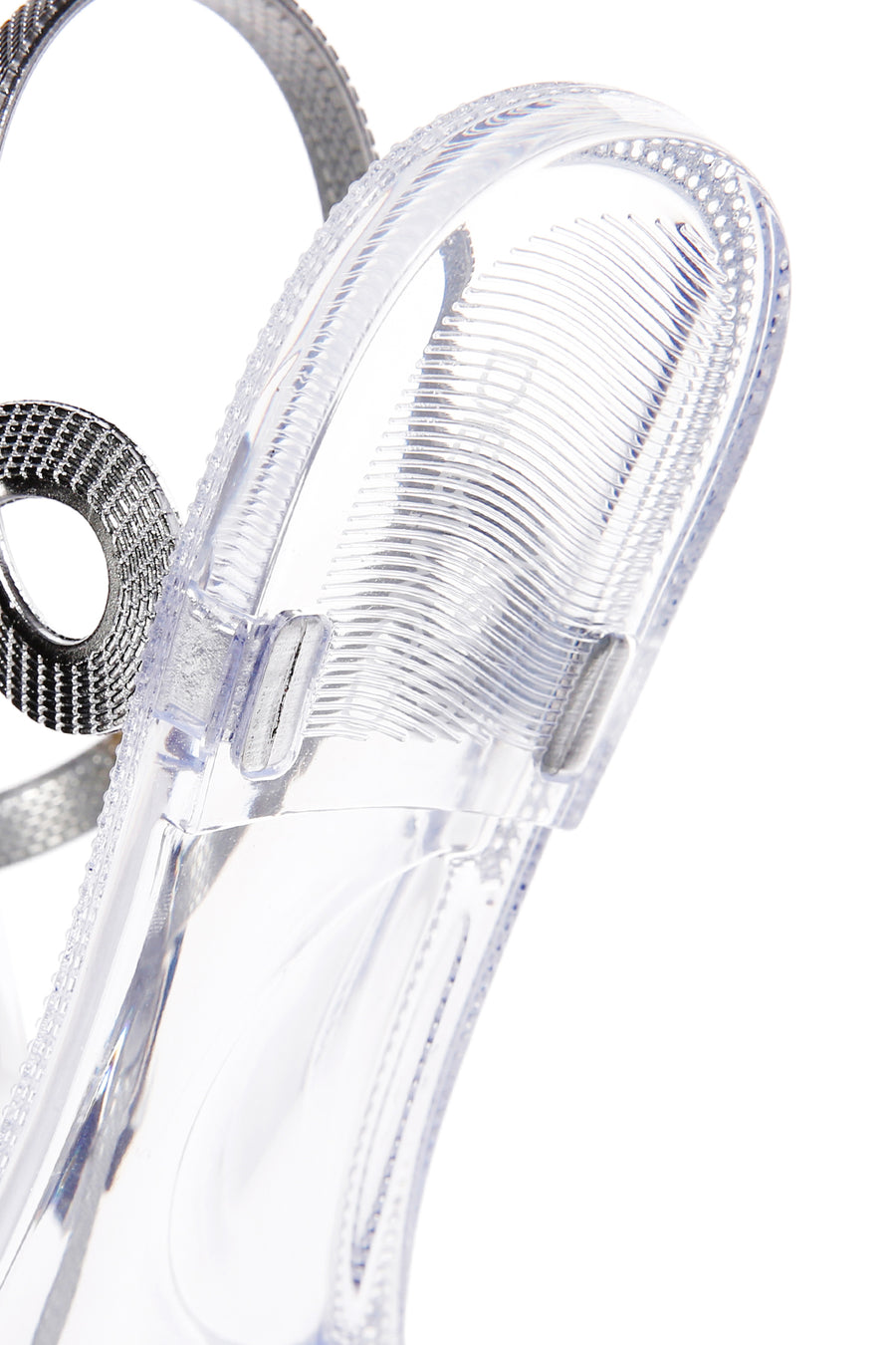 Women's Transparent Jelly Flip Flops Sandals