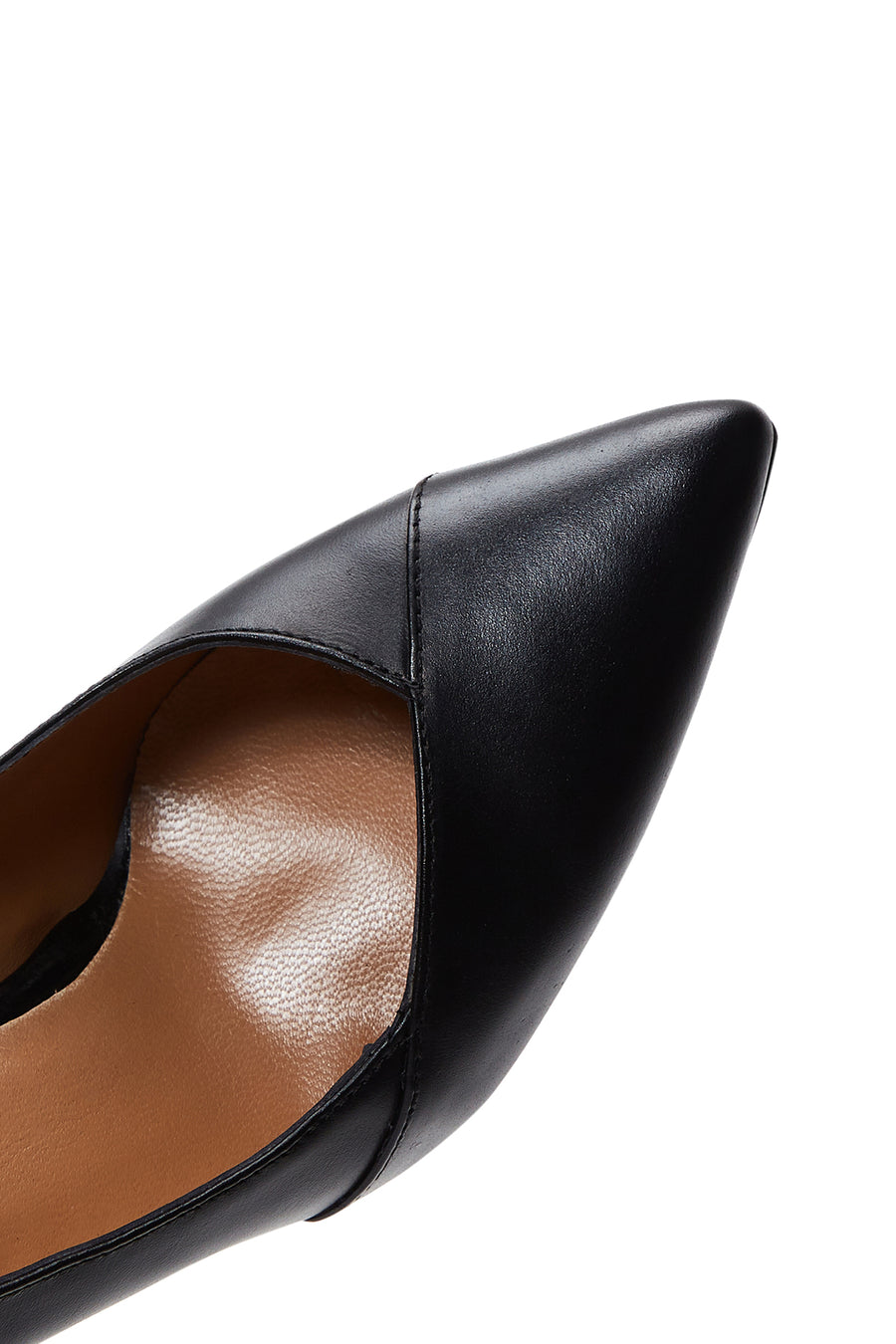 Kadın Siyah İnce Topuklu Deri Stiletto