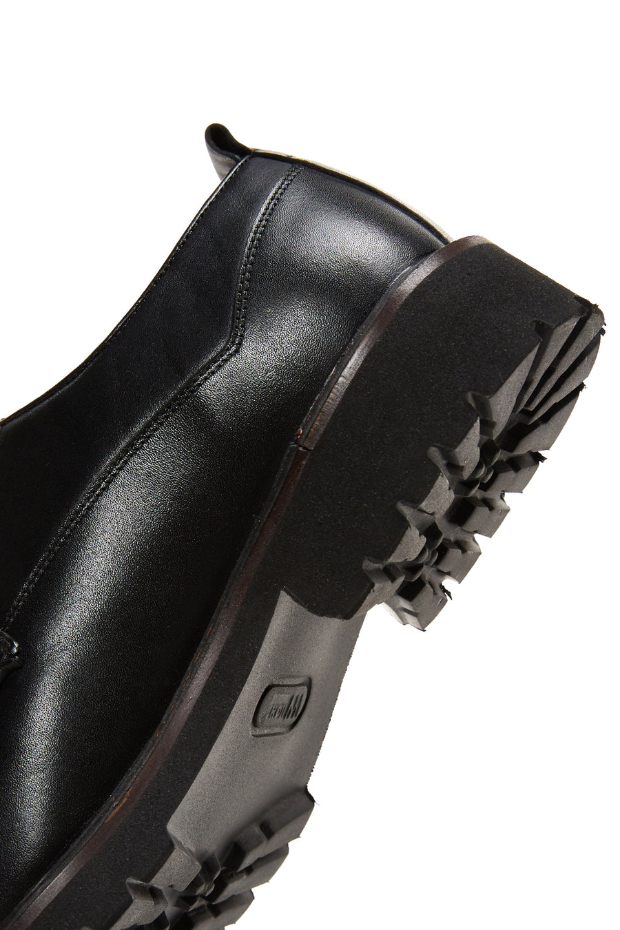 Men's Black Leather Casual Shoes