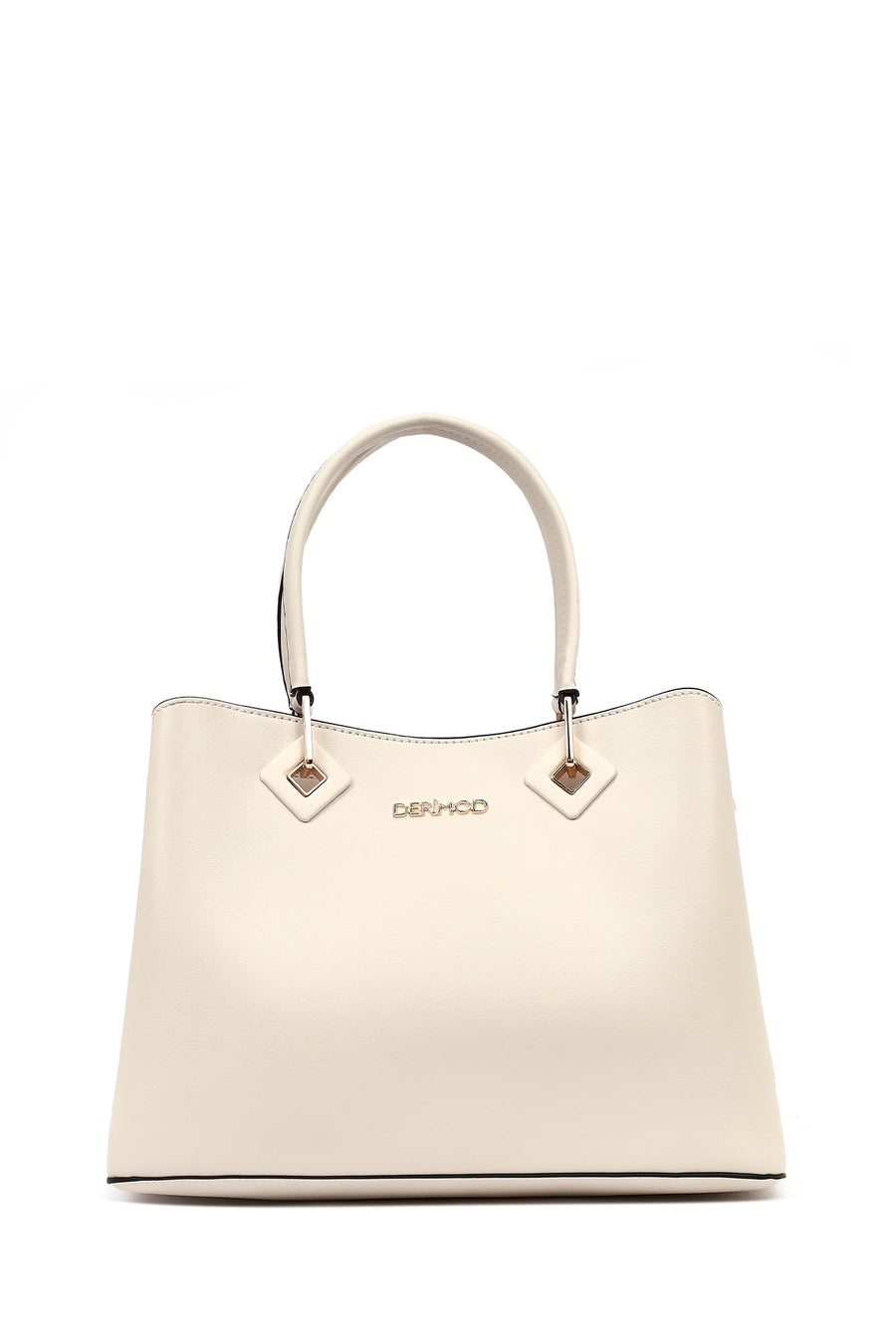 Women's Cream Long Strap Shoulder Bag