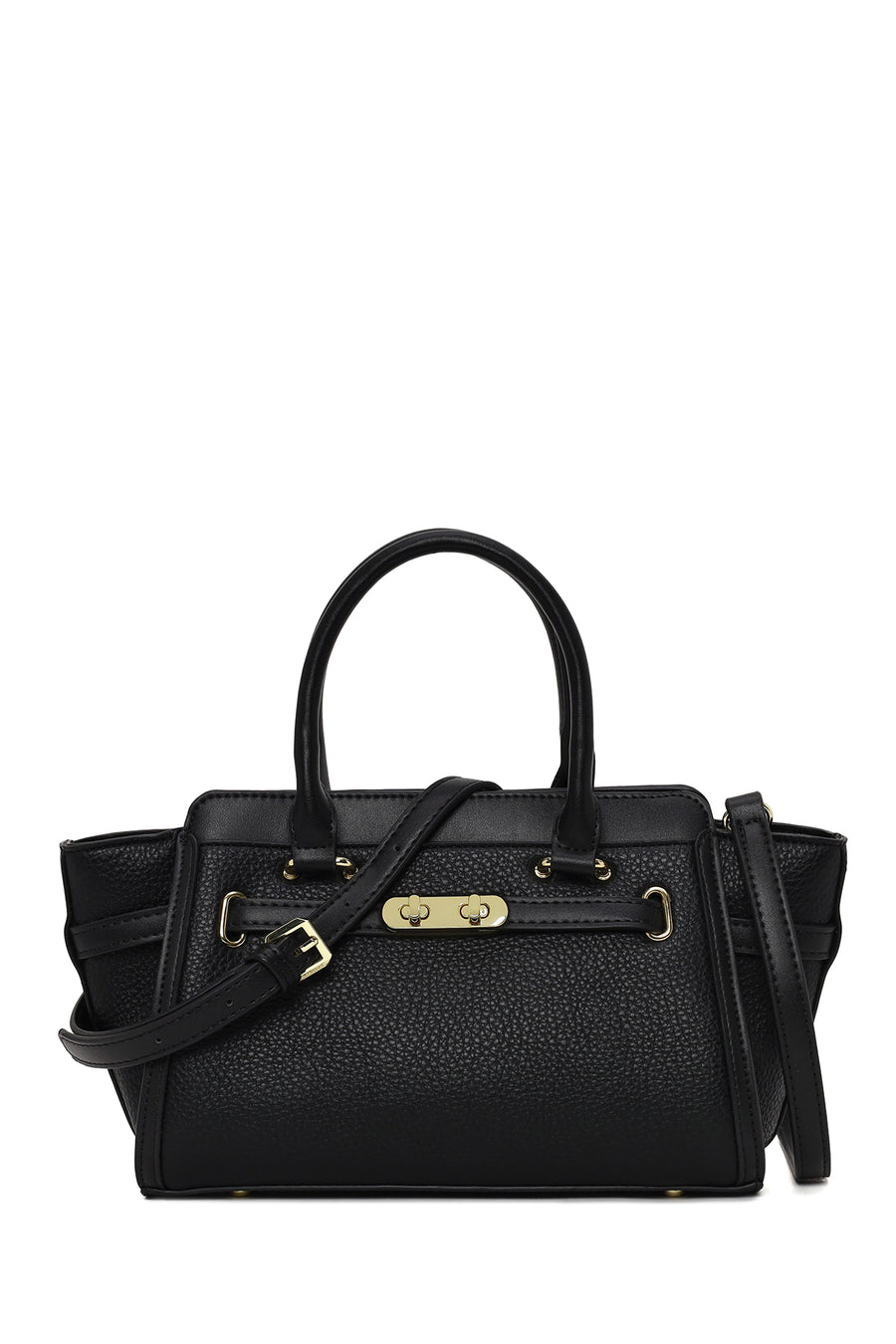 Woman Black Long-Strap Classic Shoulder Bag AB100033SF | Derimod