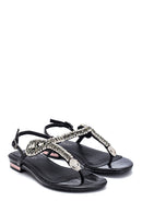 Kadın Casual Taş Detaylı Sandalet | Derimod
