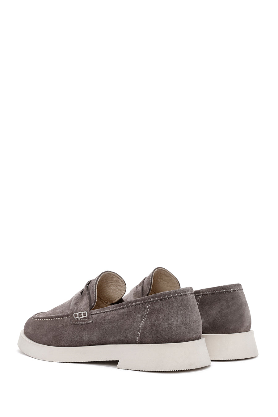 Women's Mink Suede Leather Masculine Loafer