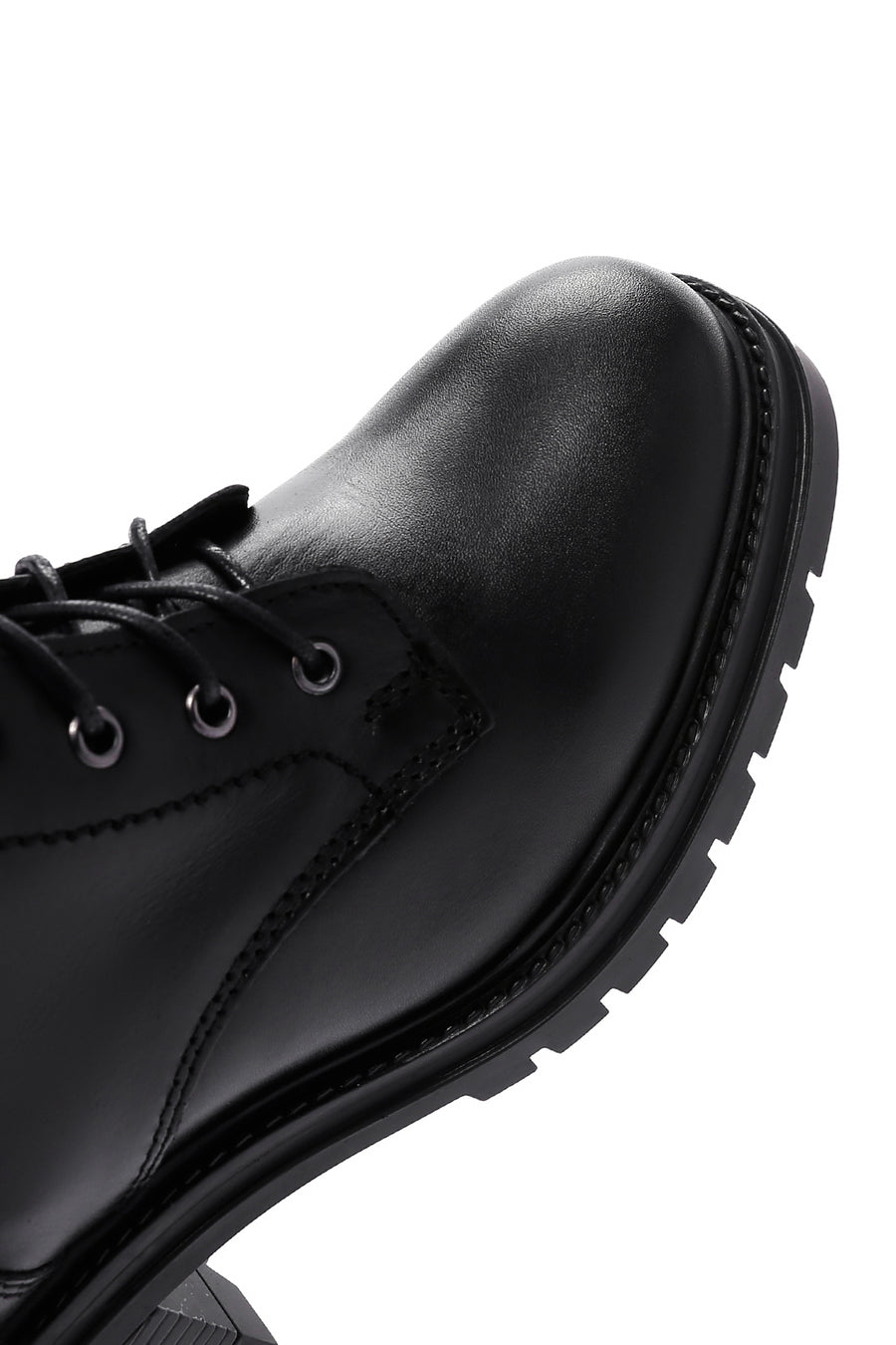 Women's Black Leather Boots