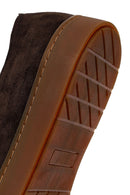 Male Brown Lace-Up Suede Leather Sneaker | Derimod