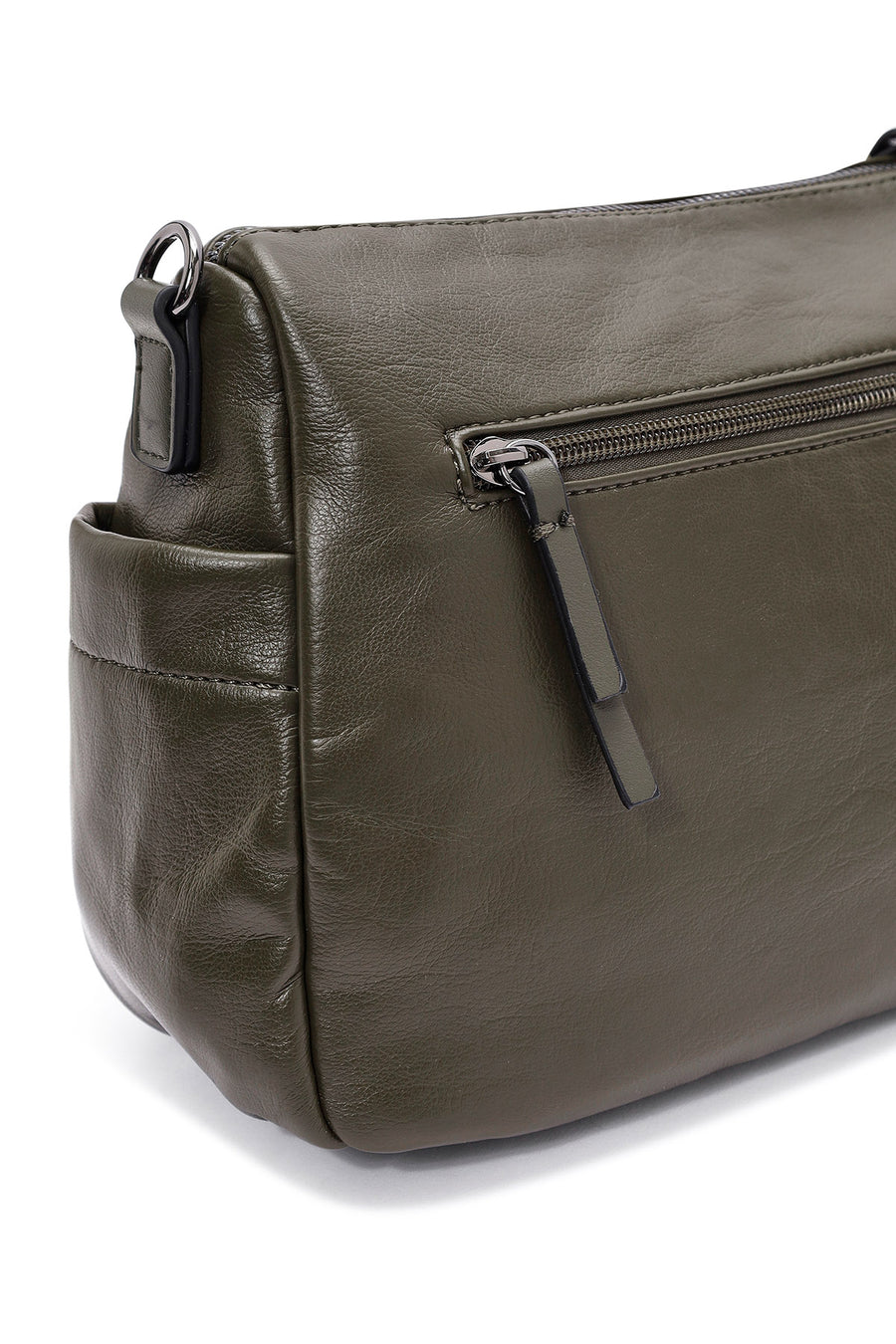Women's Green Long Strap Crossbody Bag
