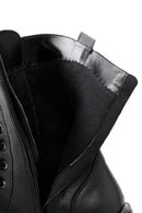 Women's Black Zippered Boots | Derimod
