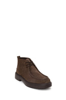 Male Mink Lace-Up Thick-Soled Suede Casual Boots | Derimod