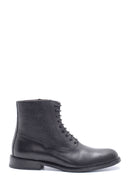 Men's Leather Lacing Detailed Classic Boots | Derimod