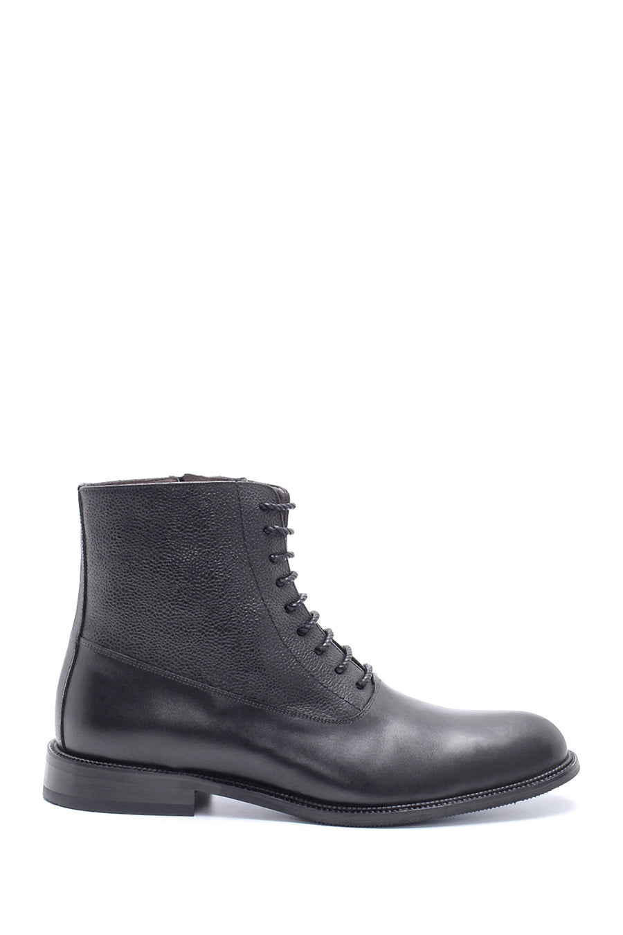 Men's Leather Lacing Detailed Classic Boots 20WFD310518 | Derimod