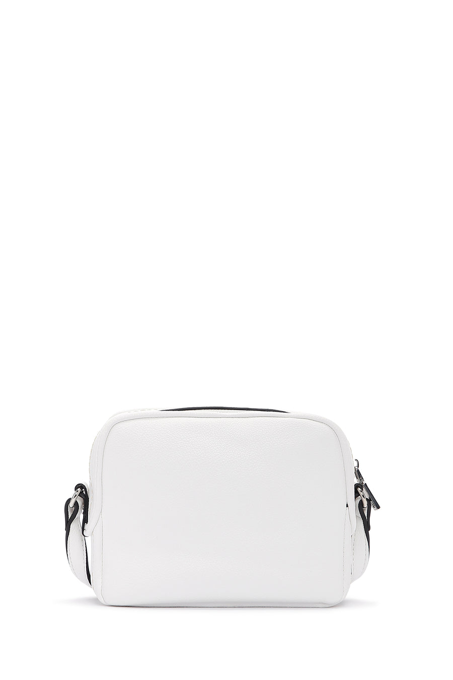 Women's White Long Strap Crossbody Bag