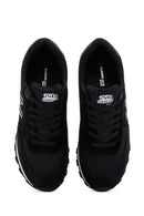 Hammer Jack Men's Black Peru Suede Leather Sneaker | Derimod
