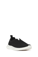 Woman Navy Patterned Suede Comfort Shoes | Derimod