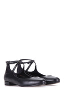 Women's Ballerinas with Ankle Strap | Derimod