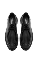 Men's Black Lace-up Leather Casual Shoes | Derimod