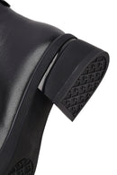 Women's Black Zipper Boots | Derimod
