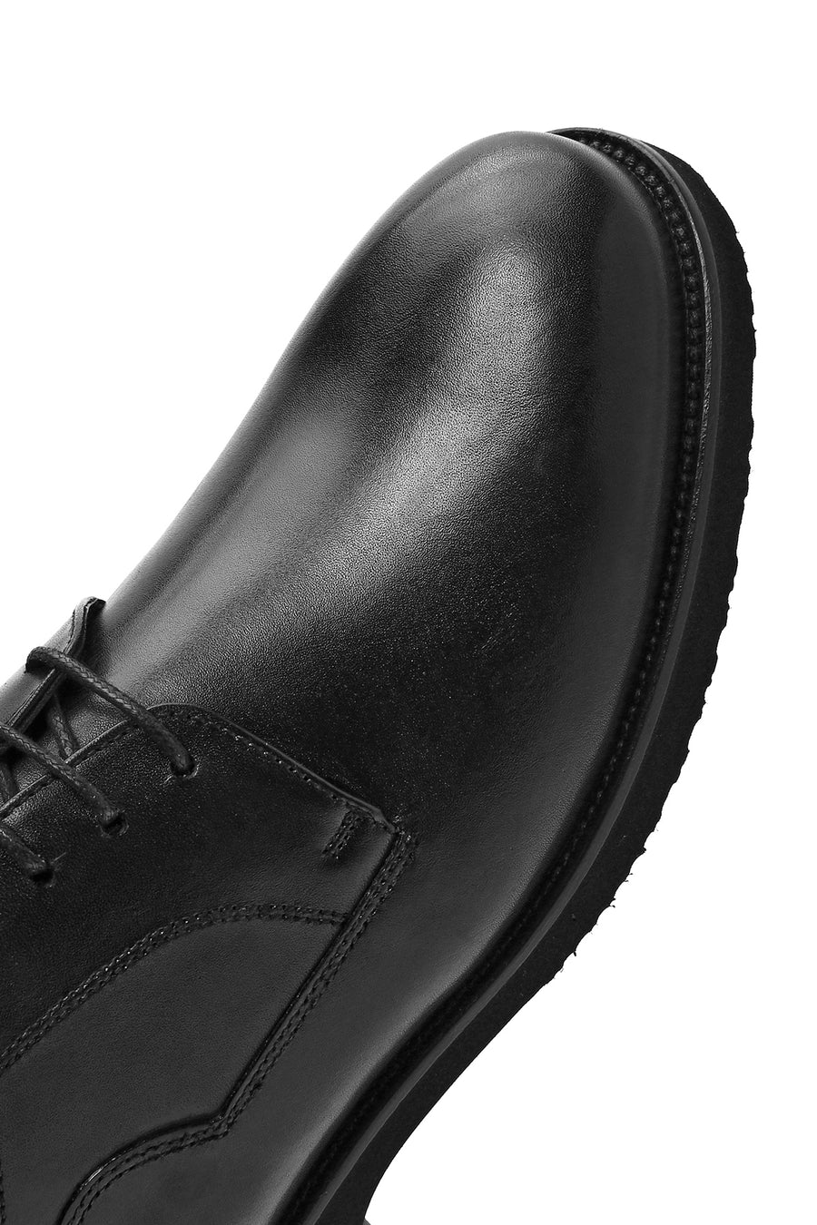 Men's Black Leather Classic Shoes