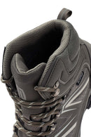 Derimod Dry Men's Grey Laced Waterproof Leather Outdoor Boots | Derimod