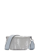 Women's Gray Long Strap Fabric Crossbody Bag | Derimod