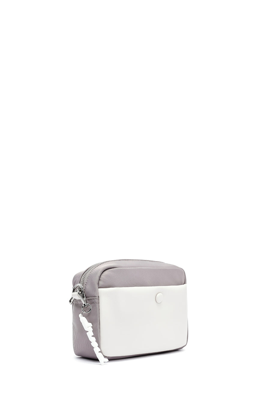 Women's White Accessory Detailed Crossbody Bag