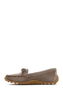 Women's Mink Tassel Suede Leather Loafer | Derimod