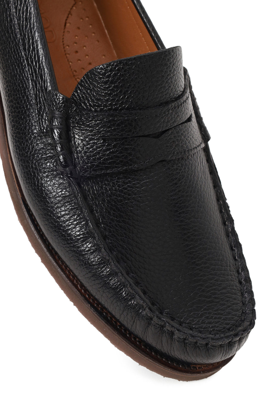 Erkek Siyah Deri Casual Loafer