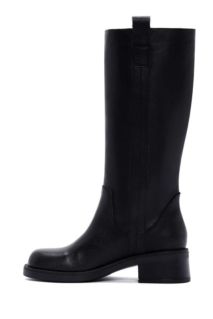 Women's Black Leather Boots