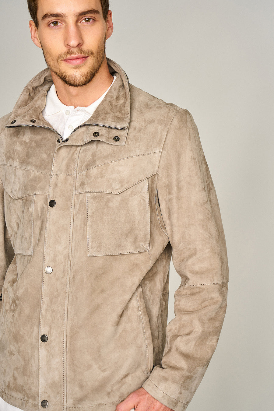 Travis Men's Leather Jacket