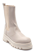 Women's Thick Sole Long Chelsea Boots | Derimod