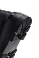 Women's Black Thick Soled Zippered Boots | Derimod