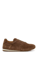 Male Brown Lace-Up Suede Leather Sneaker | Derimod
