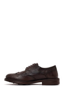 Male Brown Lace-up Leather Casual Shoes | Derimod