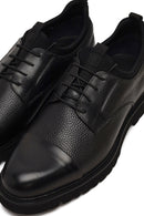 Men's Black Lace-Up Leather Casual Shoes | Derimod