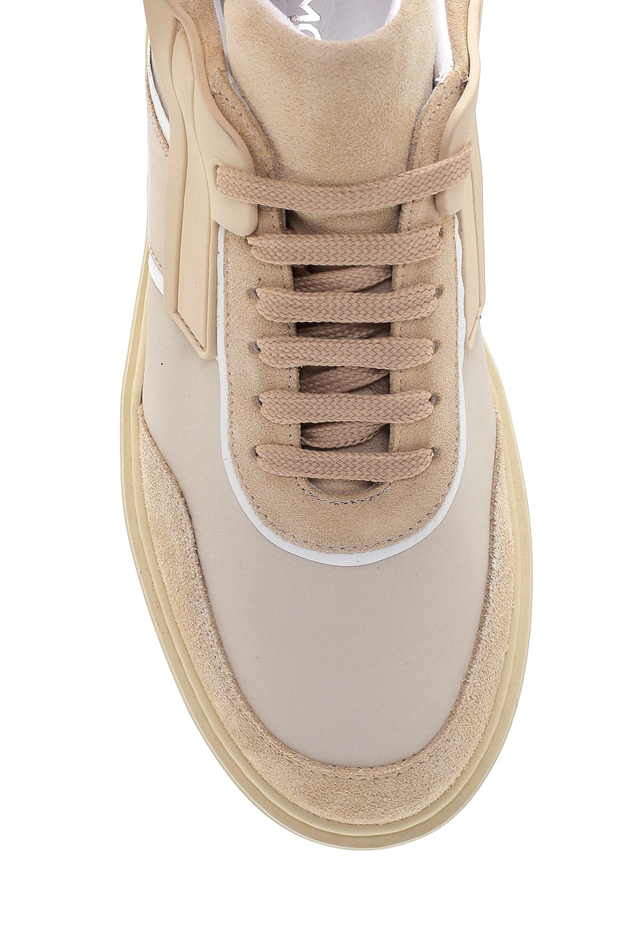 Men's Leather High Sole Sneaker