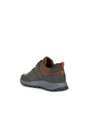 Geox Men's Brown Maro Lace-up Leather Sneaker | Derimod
