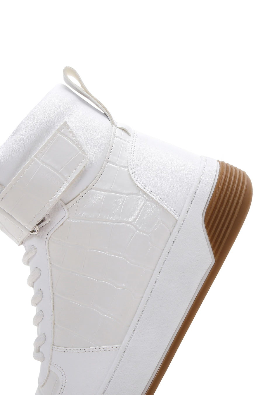 Women's White High Top Sneaker