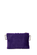 Women's Purple Plush Portfolio Bag | Derimod