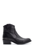 Women's Leather Cowboy Boots | Derimod