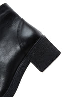 Women's Leather Heeled Casual Boots | Derimod