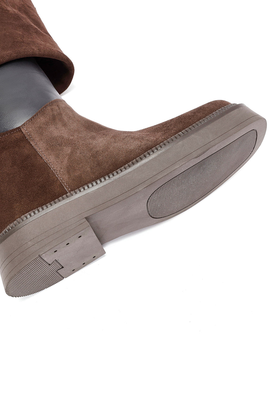 Women's Brown Suede Leather Boots