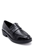 Women's Crocodile Patterned Loafer | Derimod
