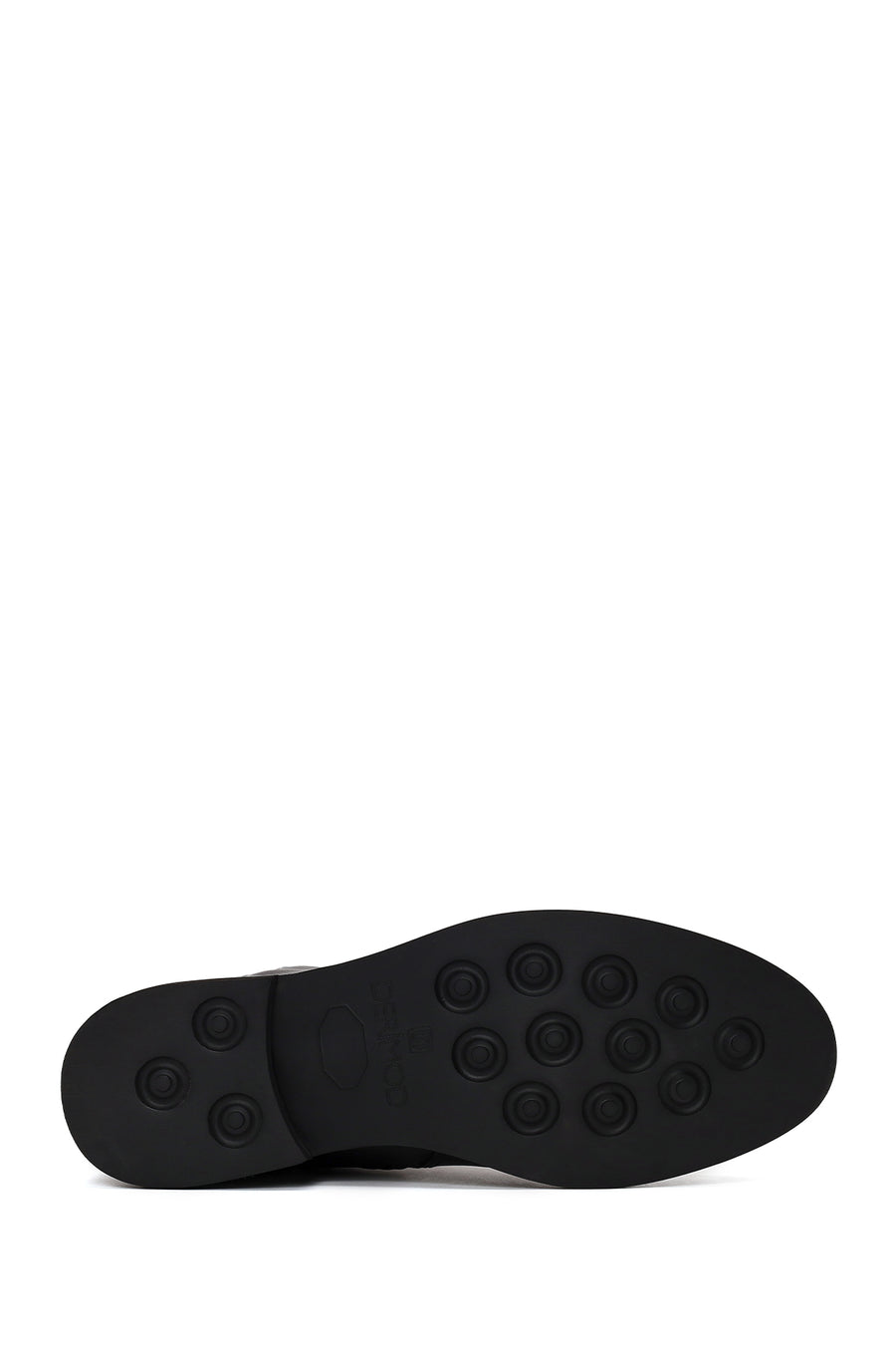 Derimod Black Male Black Zip Closure Leather Boots