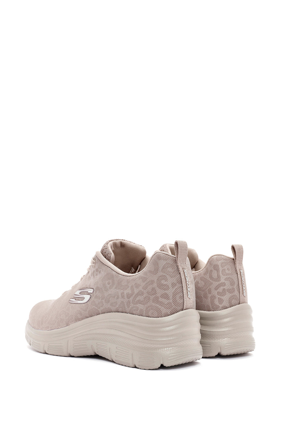 Skechers Kadın Beyaz Uno Court Bağcıklı Kalın Tabanlı Deri Sneaker