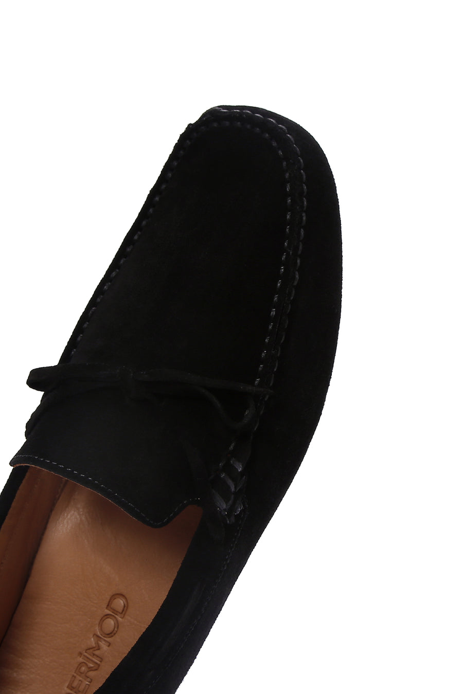Men's Black Suede Leather Loafer