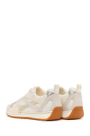 Women's Beige Lace-Up Sneakers | Derimod