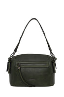 Woman Green Long-Strap Crossbody Bag | Derimod